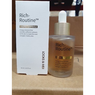 Ampoule tinh chất dưỡng da Rich Routine Energy Ampoule LOOKS & MELL