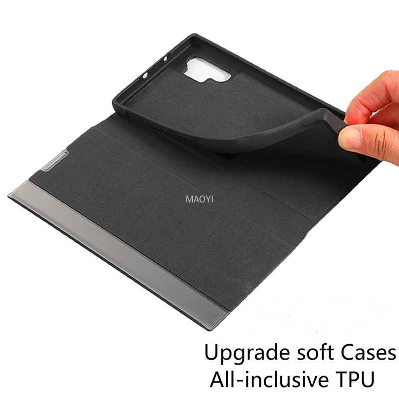 Bao da điện thoại cho Samsung Note 8 9 Note 10 Plus Lite Flip Case Samsung Galaxy S9 S10 Plus S10E