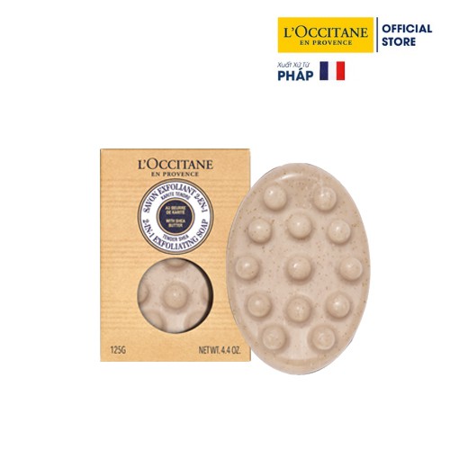 Xà Phòng Bơ Đậu Mỡ Tẩy Tế Bào Chết 125gr L'Occitane