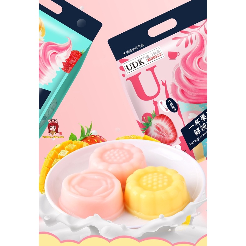 THẠCH PUDDING ICECREAM XOÀI DÂU
