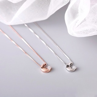 [BẠC THIẾT KẾ] VÒNG CỔ STAR ON THE MOON