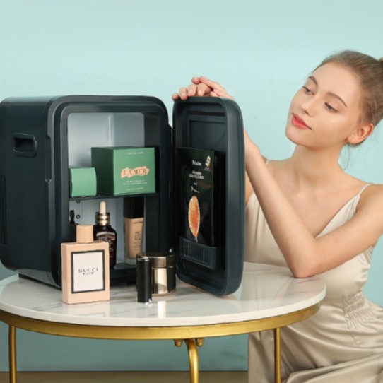 Tủ lạnh mini Kemin K10 - 10L Dùng ở nhà và ô tô làm nóng lạnh 2 chiều Bảo hành 6 tháng