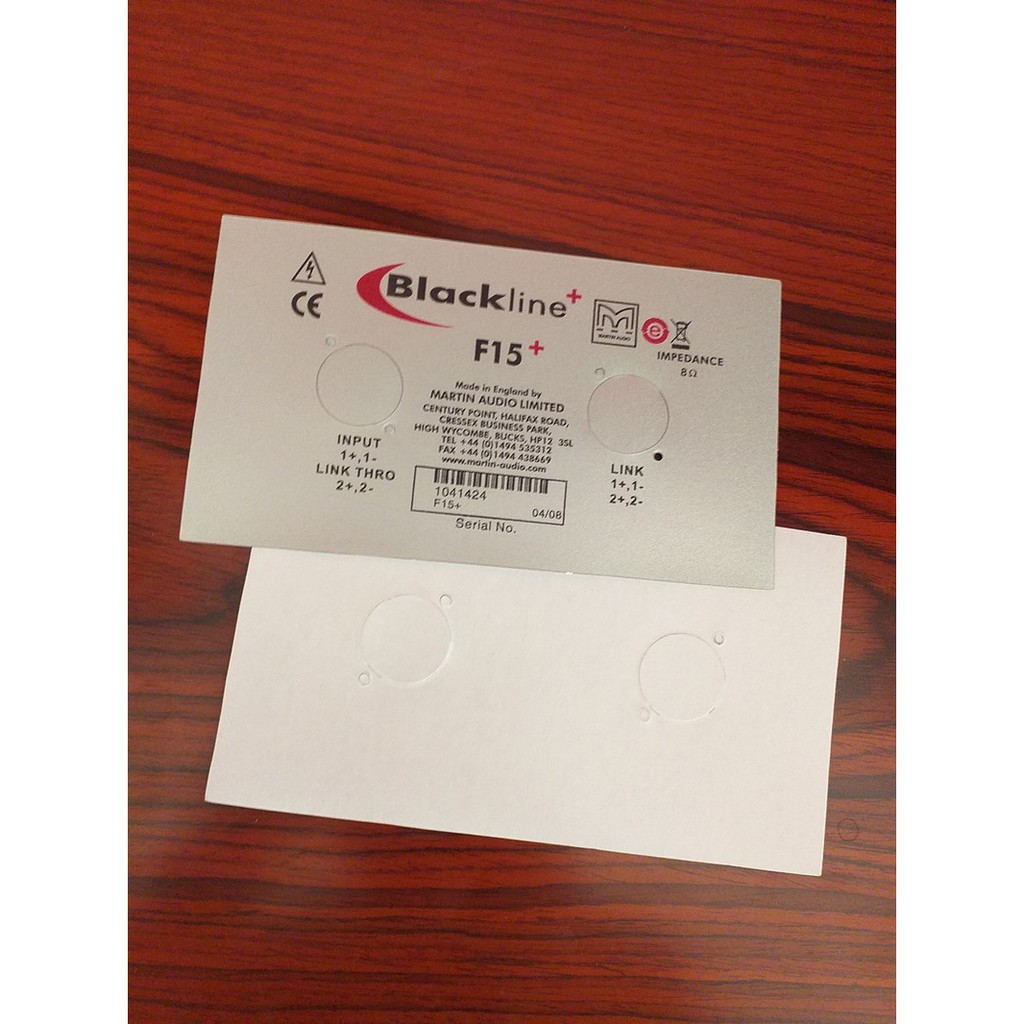 Tem dán trạm loa thương hiệu Martin