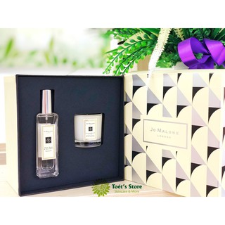[BILL US CHÍNH CHỦ] Set nước hoa và nến thơm Jo Malone Sweet & Sprited Duo