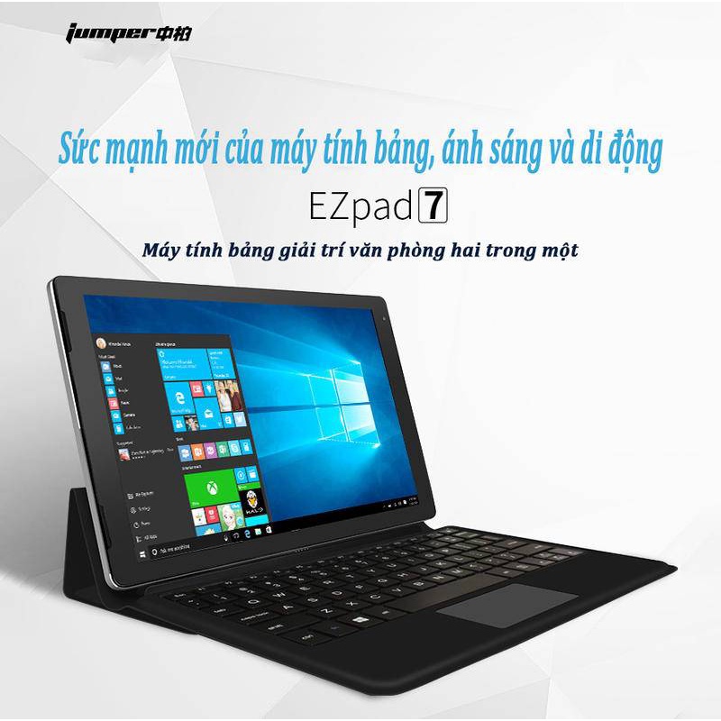 Máy tính bảng Jumper Ezpad 7 Máy tính xách tay Win10 2 trong 1 4 + 128G