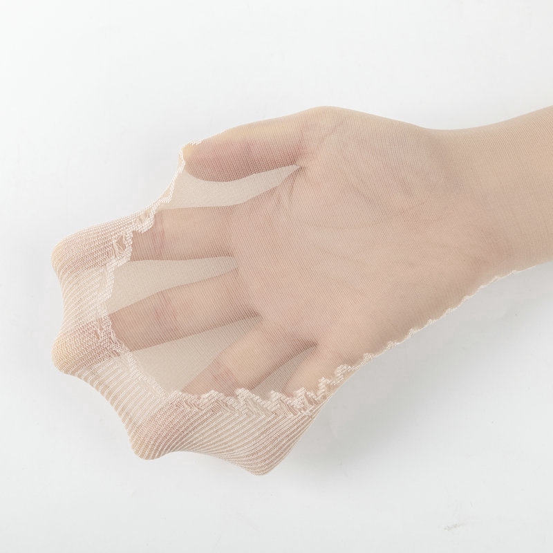 Set 10 Đôi Vớ Nhung Lụa Mềm Mại Chống Trượt Màu Xám Dành Cho Nữ