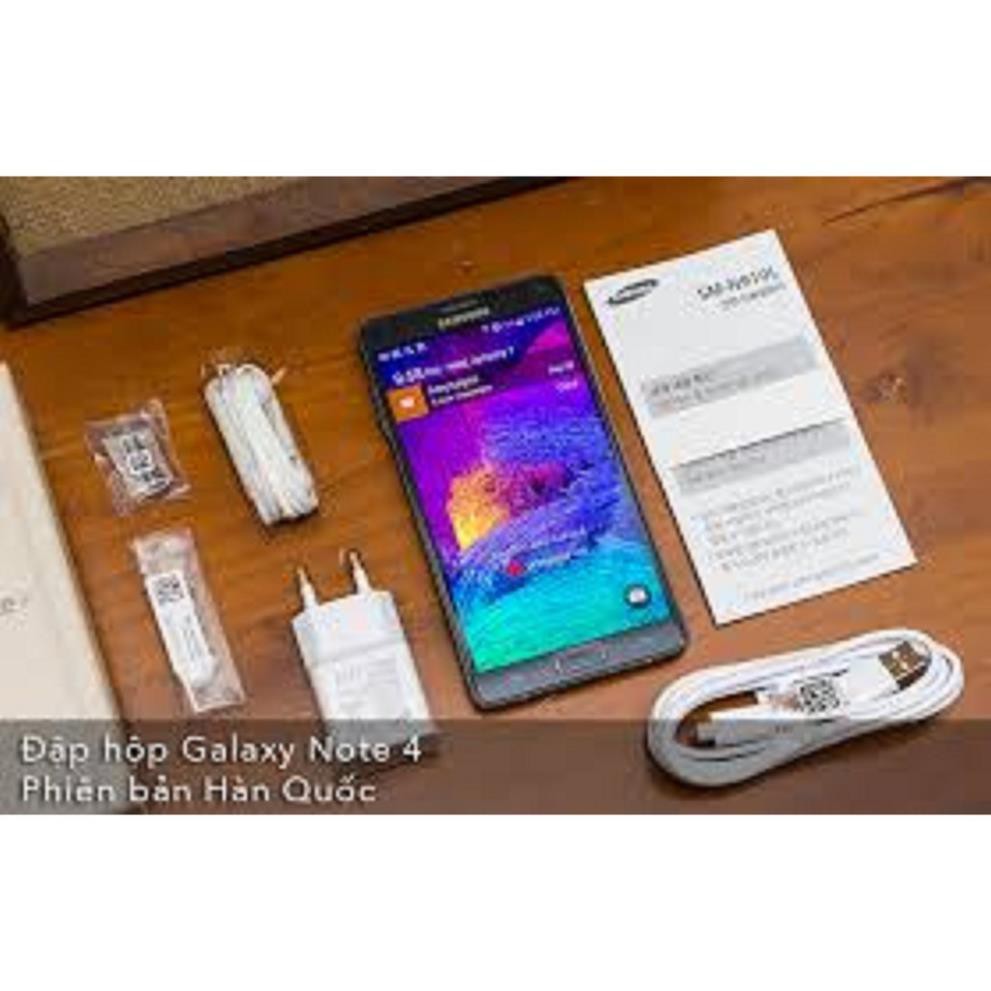 Điện thoại SAMSUNG GALAXY NOTE 4 32G FULLBOX/ máy Chính hãng