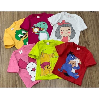 Combo 5 bo cotton danh cho be gai