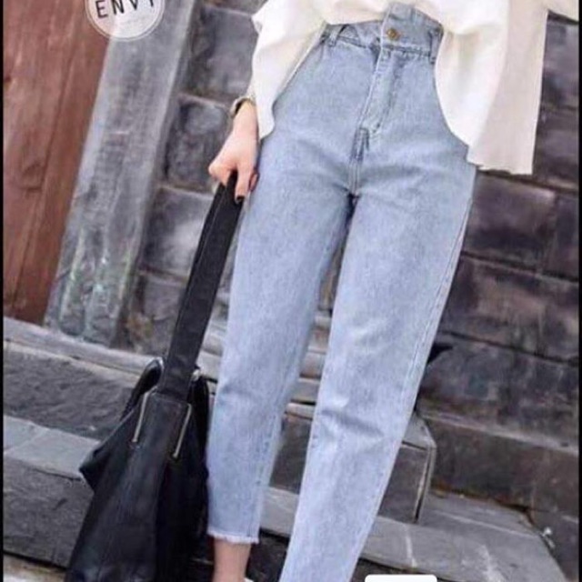 Quần baggy bò rua gấu -DH