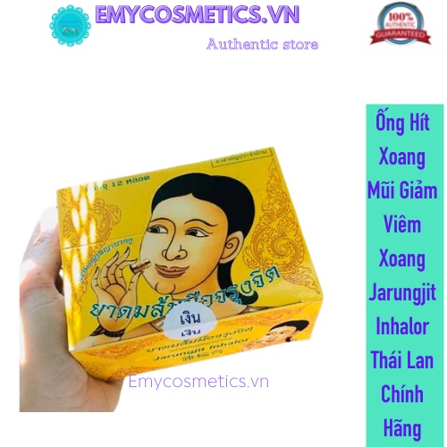 Ống hít giảm viêm xoang Jarungjit Inhalor Thái Lan