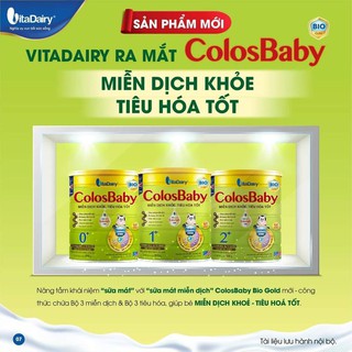 Sữa Colosbaby Bio Gold 0+,1+ loại 800g( co mã qr đổi điểm trên hệ thống)