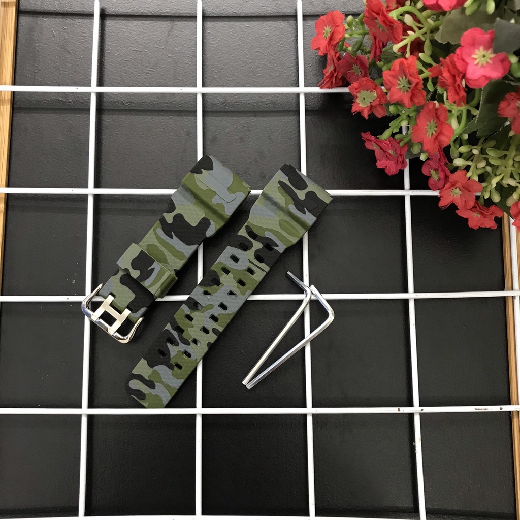 [CHUẨN XỊN] Dây đồng hồ cao su mềm cho đồng hồ Casio G-Shock Gg-1000 Gwg-100 Gsg-100