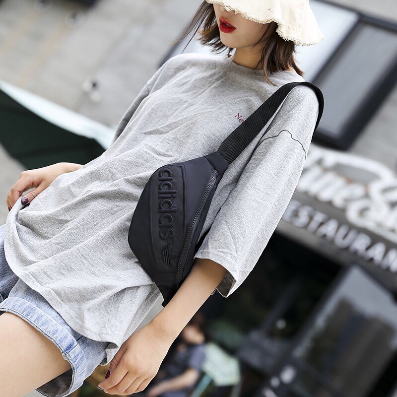 Túi bao tử đeo hông đeo chéo adidas thời trang cao cấp | BigBuy360 - bigbuy360.vn