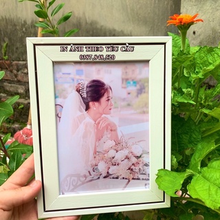 [ MIỄN PHÍ IN ẢNH ] KHUNG ẢNH 13x18 ĐỂ BÀN