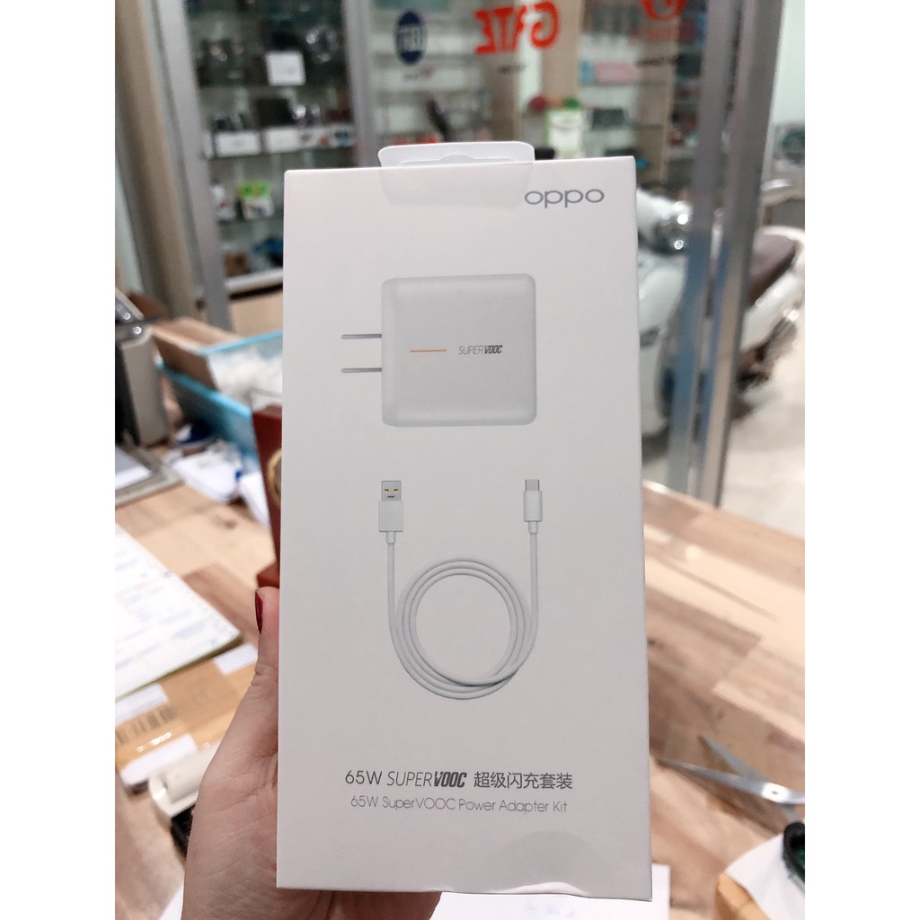 {CHÍNH HÃNG} - Bộ Sạc Nhanh OPPO Super VOOC 65W , Hàng Chính Hãng bảo hành 12 tháng