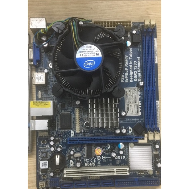 Combo main Asrock G41 II + CPU E8400 + Ram 4Gb + Quạt + Fe