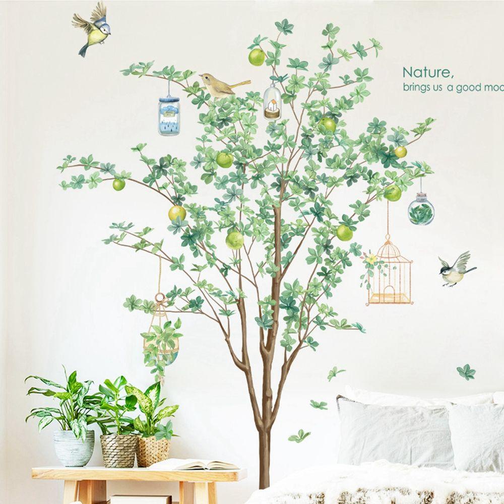 Giấy Dán Tường Bằng PVC Hình Động Vật Trang Trí Phòng Khách