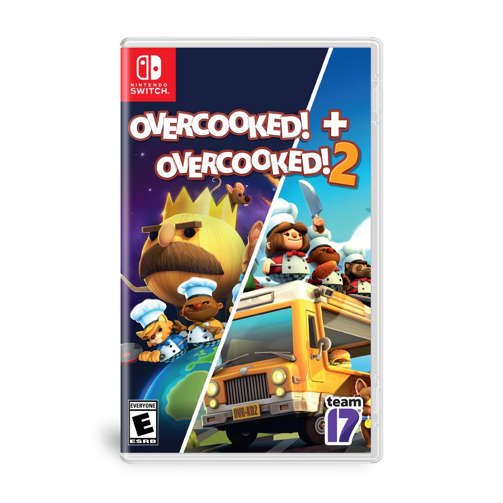 Game Nintendo Switch : OVERCOOKED! + OVERCOOKED! 2