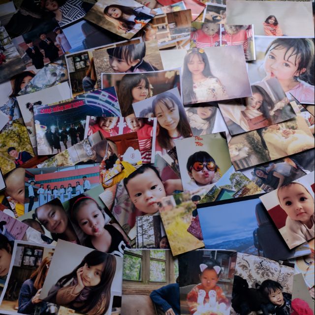 Combo 100 ảnh 6x9 + 1 album bìa gỗ