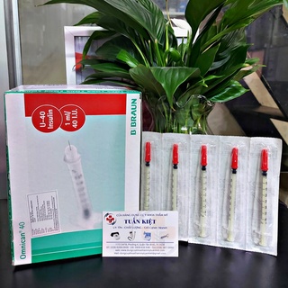 Bơm tiêm tiểu đường, tiêm Insulin Omnican B.Braun 1ml/40 I.U