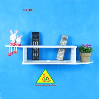 Kệ ti vi treo tường trang trí  VKB09 – Nội thất lắp ráp Viendong Adv