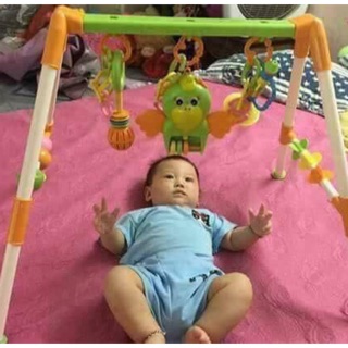 Kệ chữ A con vẹt có nhạc cho bé