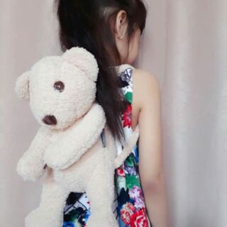 Balo gấu teddy cho bé