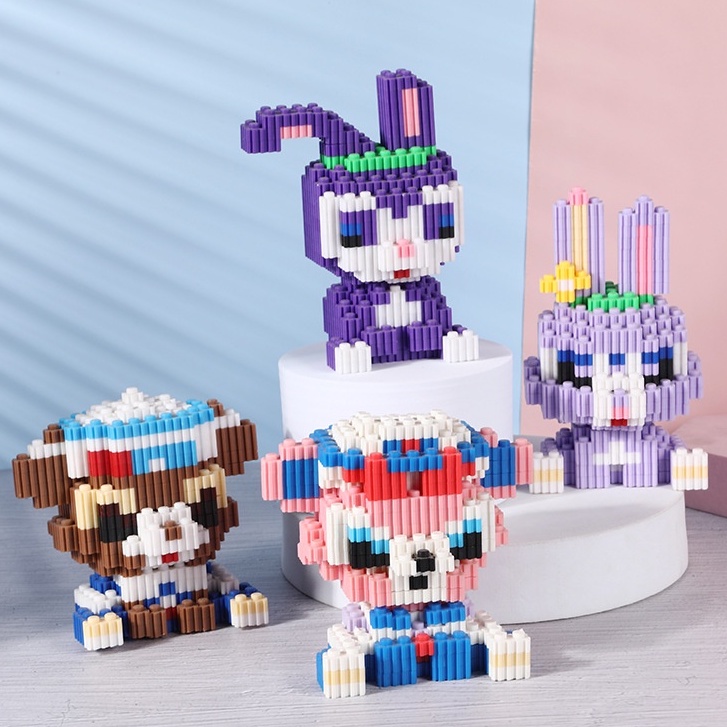 Mô Hình Đồ Chơi Lắp Ráp Hoạt Hình Ba Chiều Ba Chiều Nhỏ Dành Cho Trẻ Em Và Người Lớn Giáo Dục Mẫu Mới