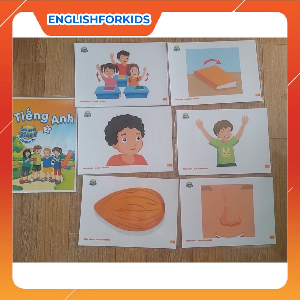 Flashcard  Smart Start Lớp 2 và Mindmap Smart Start Lớp 2- Ép plastics bền đẹp