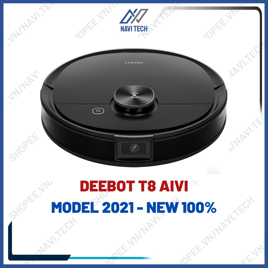 Robot hút bụi lau nhà Ecovacs Deebot T8 AIVI 2021 - NEW 100% nguyên seal