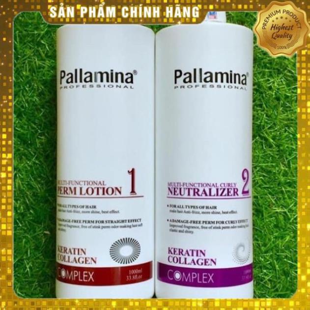 THUỐC UỐN TÓC PALLAMINA (UỐN LẠNH DẠNG GEL) 1000ML*2