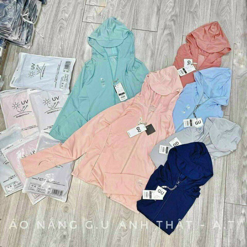 Áo chống nắng nữ GU thông hơi kim cương siêu hot FREESHIP ĐƠN TỪ 50K