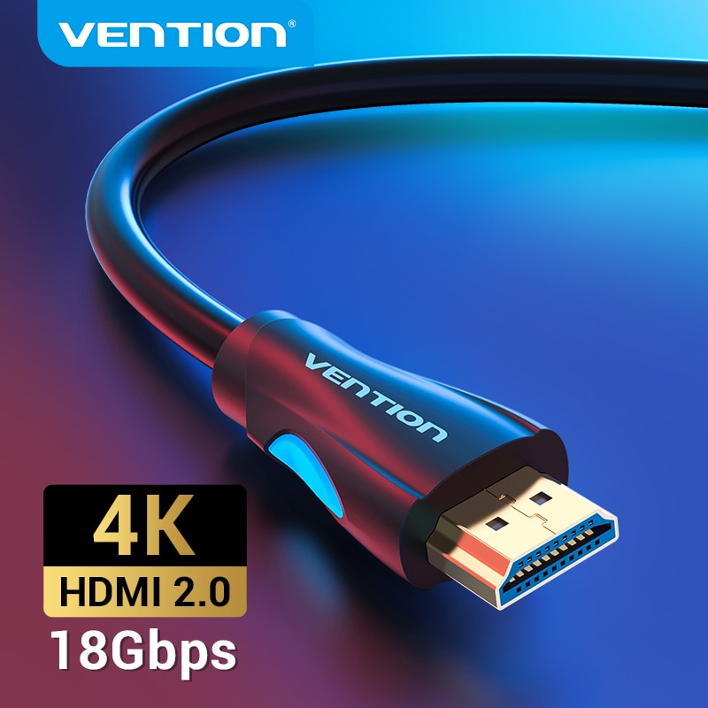 VENTION XBOX Dây Cáp Hdmi 4k / 60hz 3d Hdmi 2.0 Mạ Vàng Cho Hdtv Ps3 / 4-***&*-*