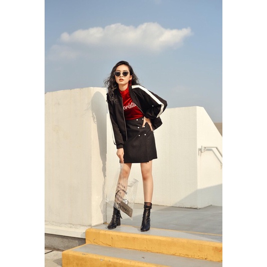 Áo khoác Bomber Adore Dress Size S nguyên giá 980.000d