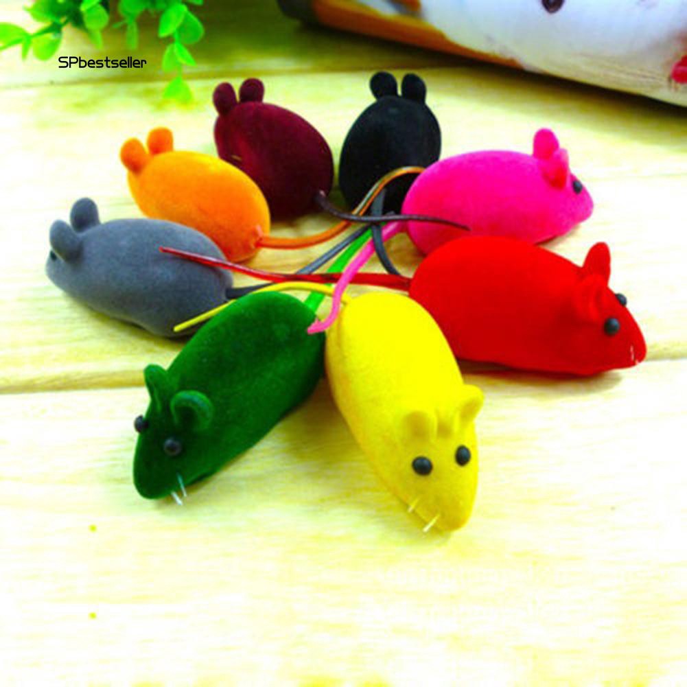 Đồ chơi chuột giả phát ra tiếng kêu vui nhộn dành cho thú cưng