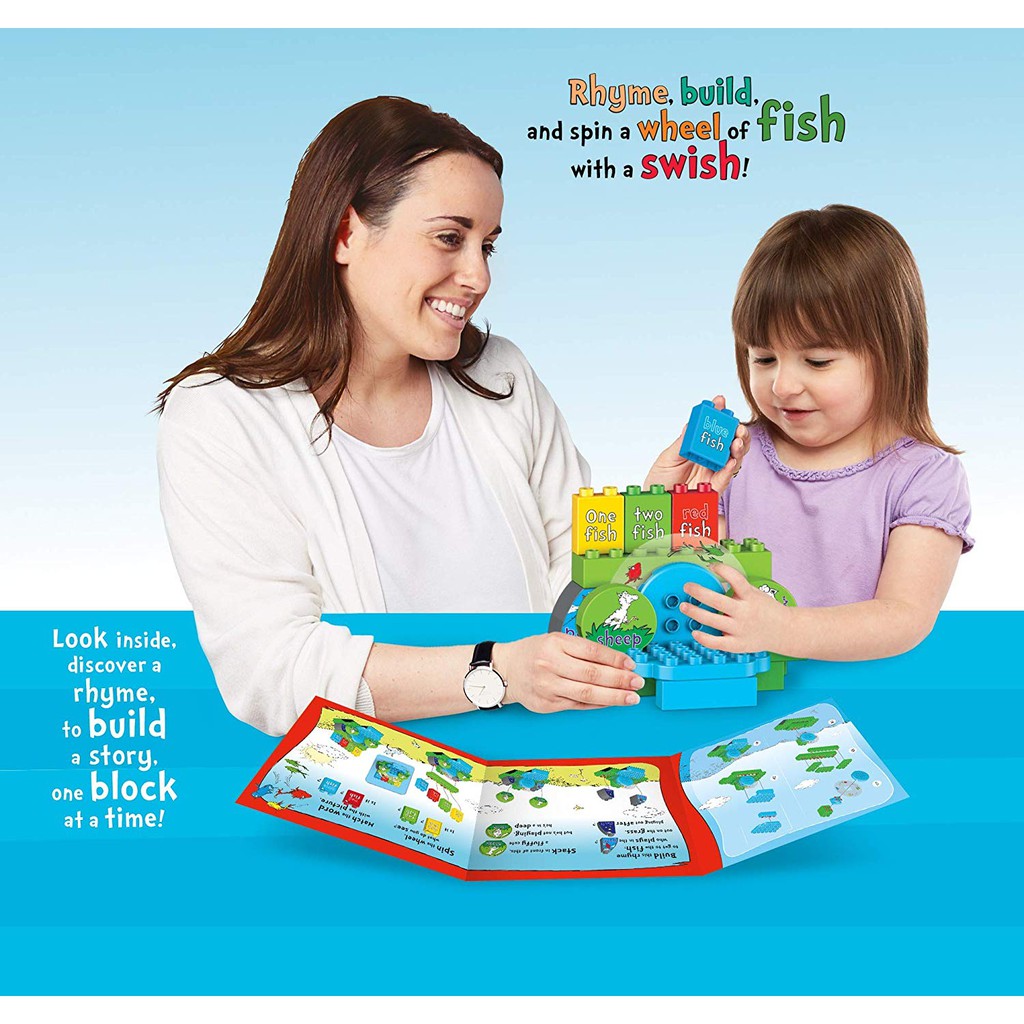 Đồ chơi lắp ráp thương hiệu Mega bloks 20 miếng ghép - hàng nhập từ Mỹ