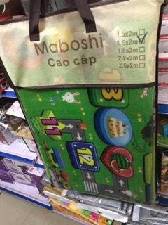 Thảm xốp maboshi 2 mặt 2m5 rất đẹp