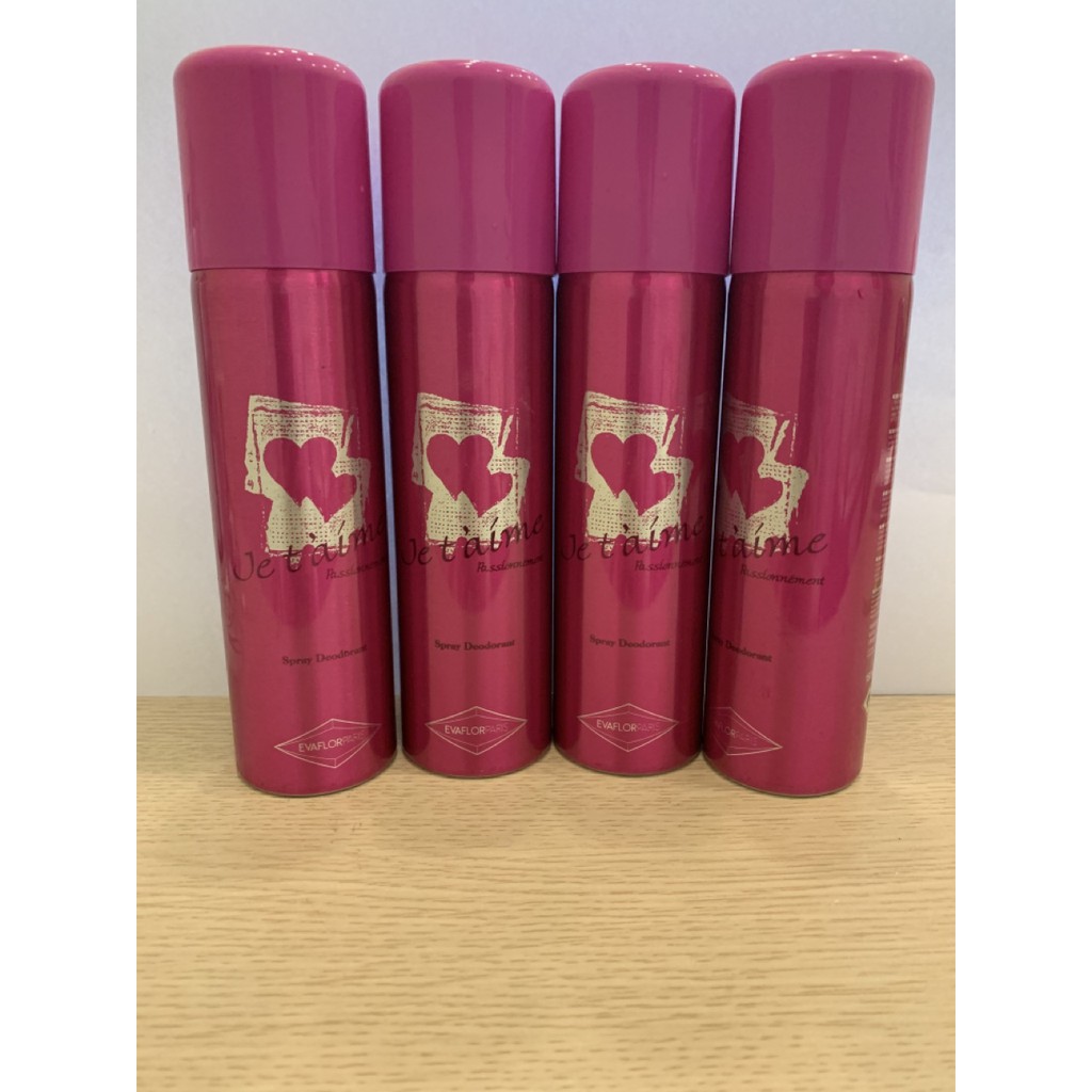 Xịt thơm toàn thân dành cho nữ - Je t'aime Passionnément 150ml - Pháp