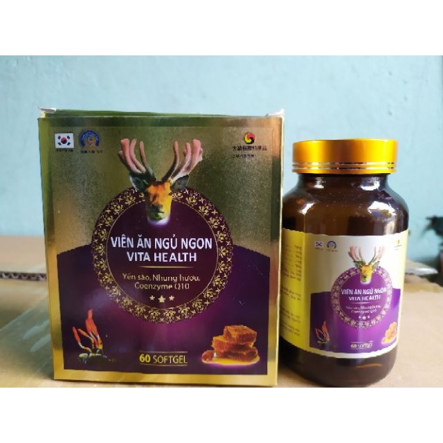 Viên ăn ngủ ngon vita health - Bồi bổ cơ thể