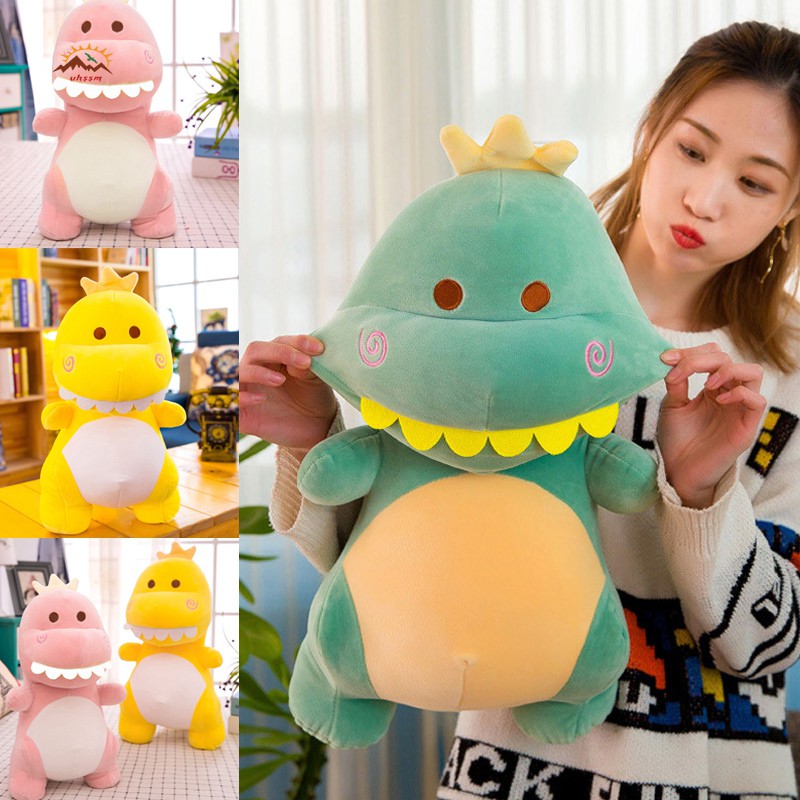 Khủng Long Nhồi Bông Đáng Yêu Cho Bé Gấu bông khủng long có con gà dễ thương êm mịn ZinZon