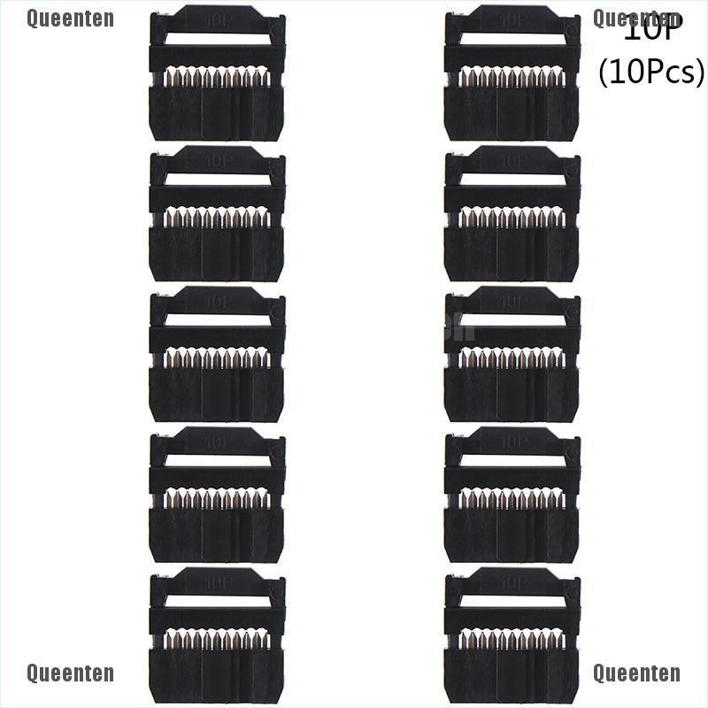 ★Set 10 Đầu Nối Dây Cáp 6 / 8 / 10 / 12 / 14-50Pin IDC 2.54mm