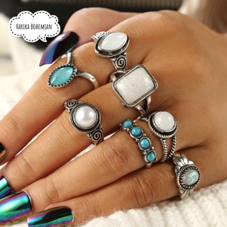 💍 Set nhẫn Boho 7 chiếc 💍