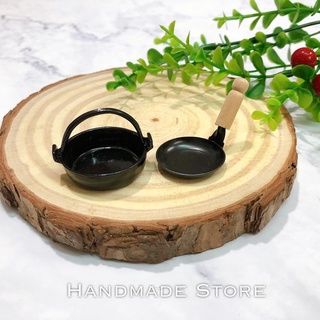 Chảo, nồi mô hình tĩnh tỉ lệ 1:12