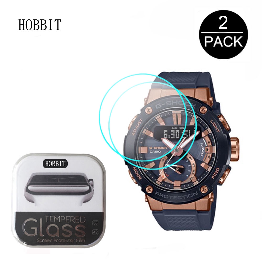 Set 2 Kính Cường Lực Bảo Vệ Màn Hình Đồng Hồ Casio G-Shock Gst-B200G Gst-B200X Kèm Phụ Kiện