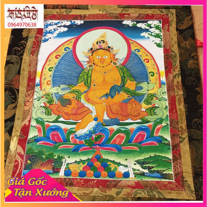 Tranh Thangka Hoàng Thần Tài