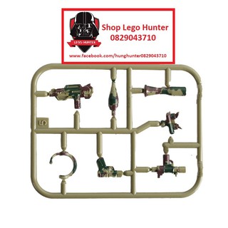 Lego Army phụ kiện Lính xanh camo v5