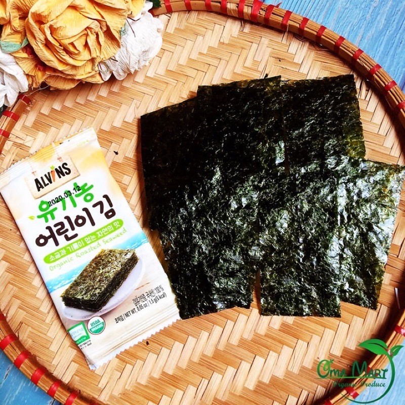 Rong biển hữu cơ tách muối Alvins date 06/2024