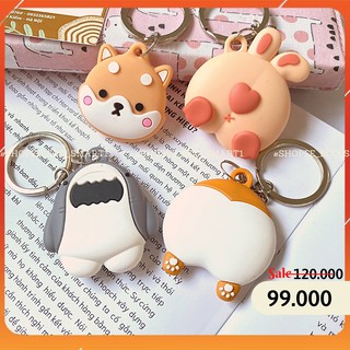 Móc Airtag⚡𝐅𝐑𝐄𝐄 𝐒𝐇𝐈𝐏⚡Hàng Có Sẵn. Vỏ Silicon cao cấp hình Cá Mập, corgi siêu yêu Gắn Móc Khóa, Chống Thất Lạc đồ, Pet...