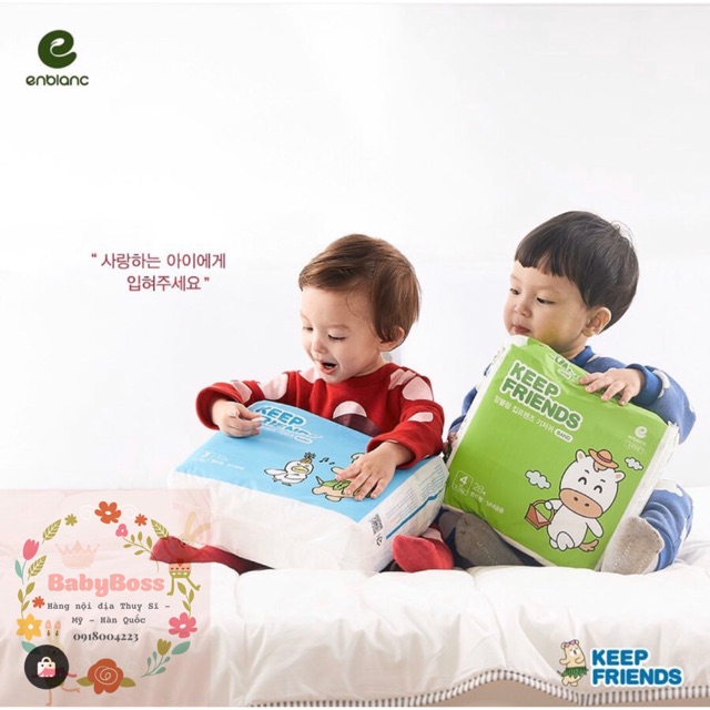 [COMBO 2 GÓI] TÃ QUẦN ENBLANC KEEP FRIEND SIZE L,XL,XXL 18-26 MIẾNG