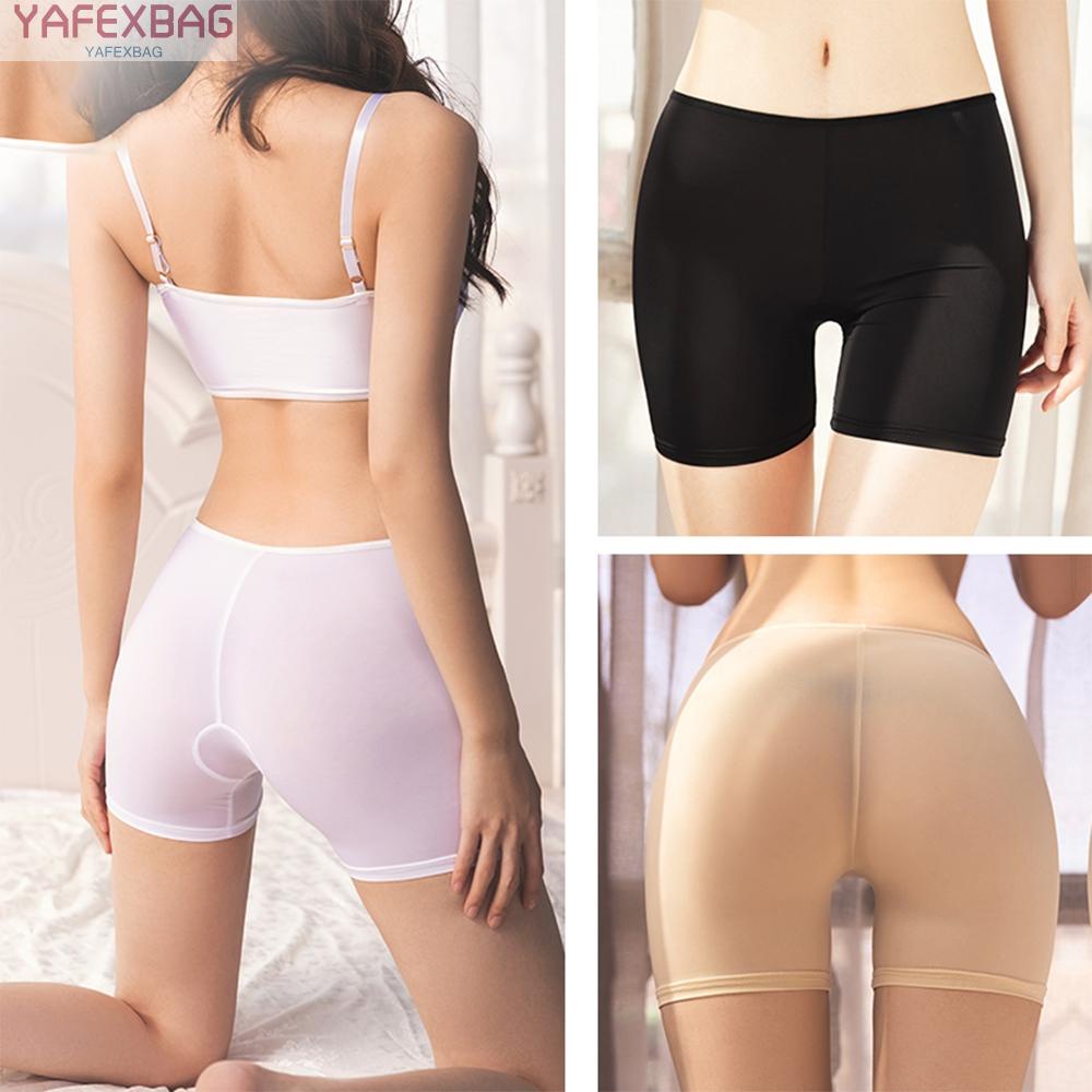 Women Sexy Sheer Ultra-thin Shorts See Through Booty Micro Boxer Hot Pants New
